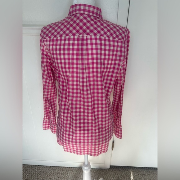J.Crew Pink Button Down Shirt boy fit Style size M - Picture 5 of 8